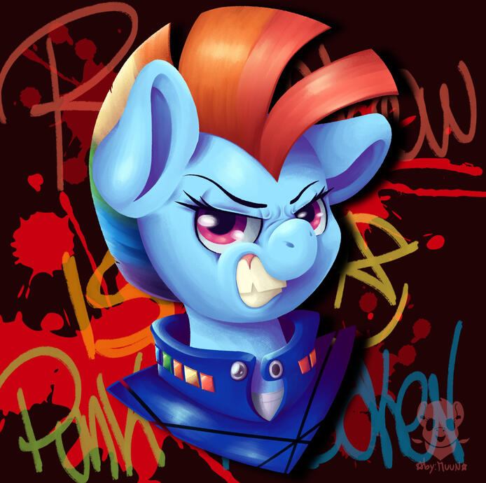 Rainbow Is a Punk Rocker (Redraw 2025)