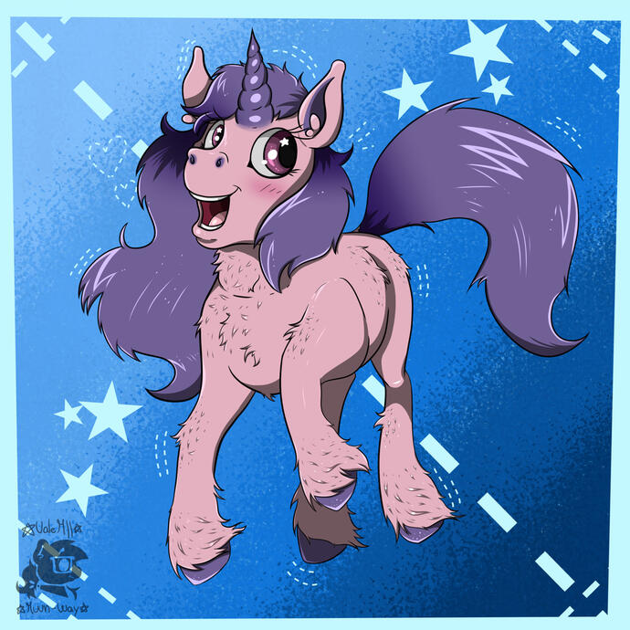 Frida the unicorn (commission)